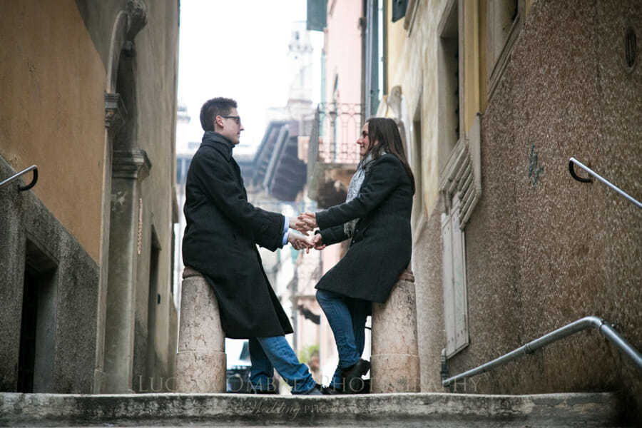 Marion e Roberto , fotografo verona Luci e ombre