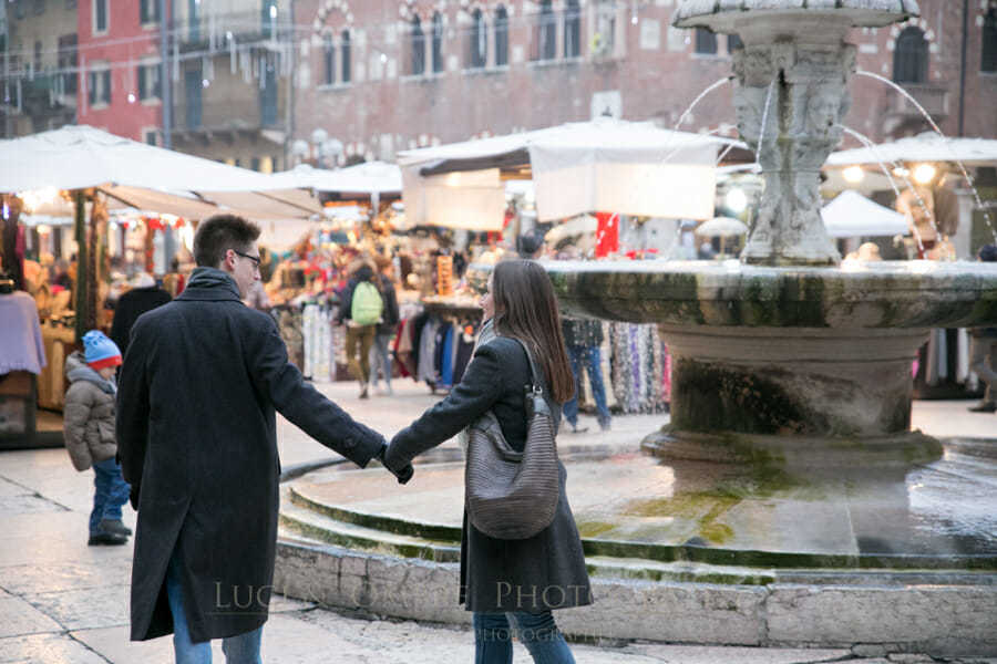 Marion e Roberto , fotografo verona Luci e ombre