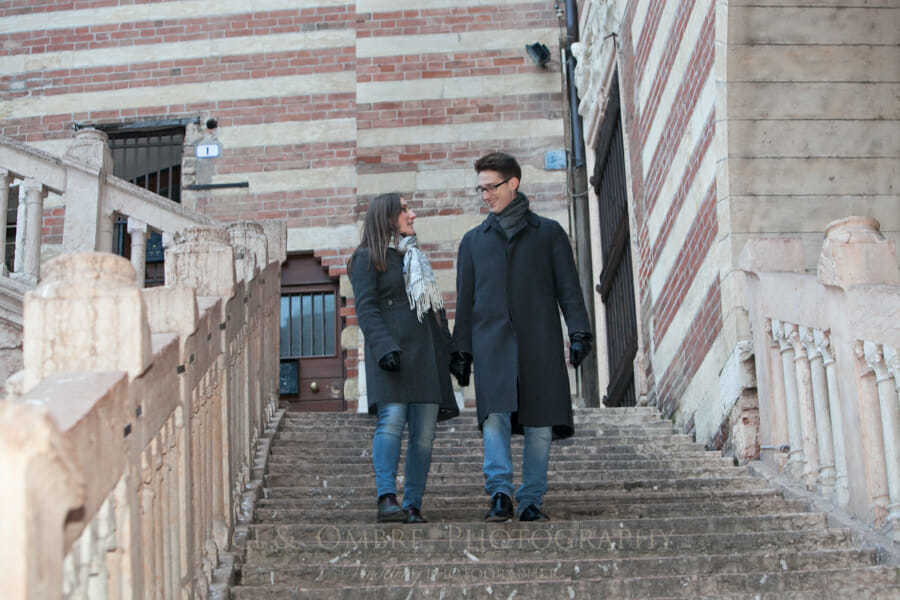 Marion e Roberto , fotografo verona Luci e ombre