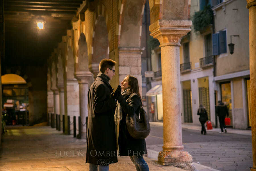 Marion e Roberto , fotografo verona Luci e ombre