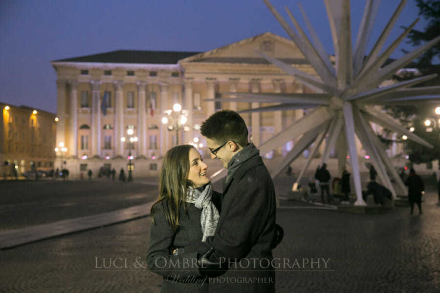 Marion e Roberto , fotografo verona Luci e ombre