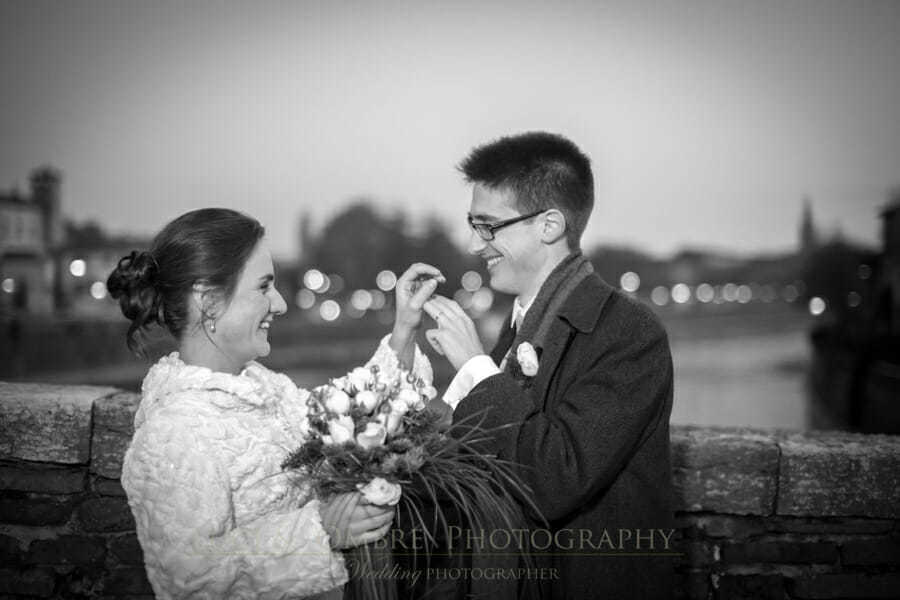 Marion e Roberto , fotografo verona Luci e ombre